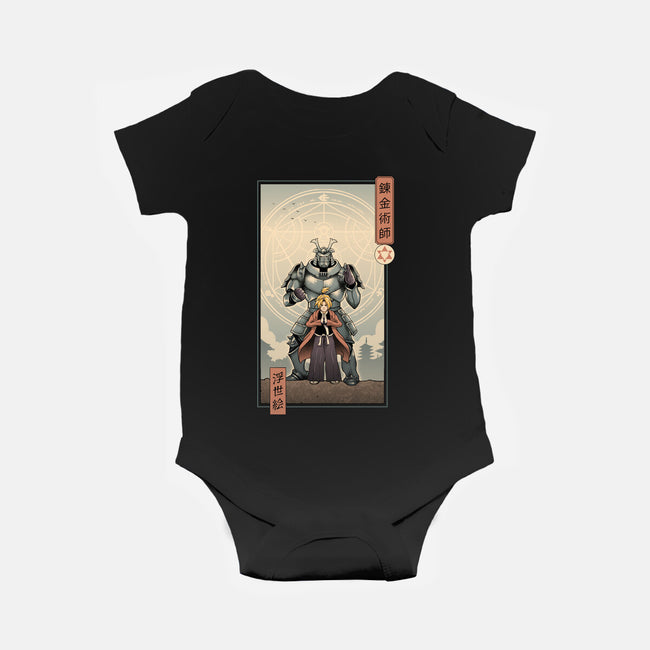 Brother's Ukiyo-e-Baby-Basic-Onesie-vp021