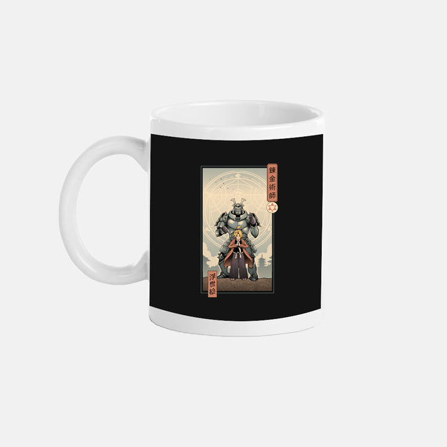 Brother's Ukiyo-e-None-Mug-Drinkware-vp021