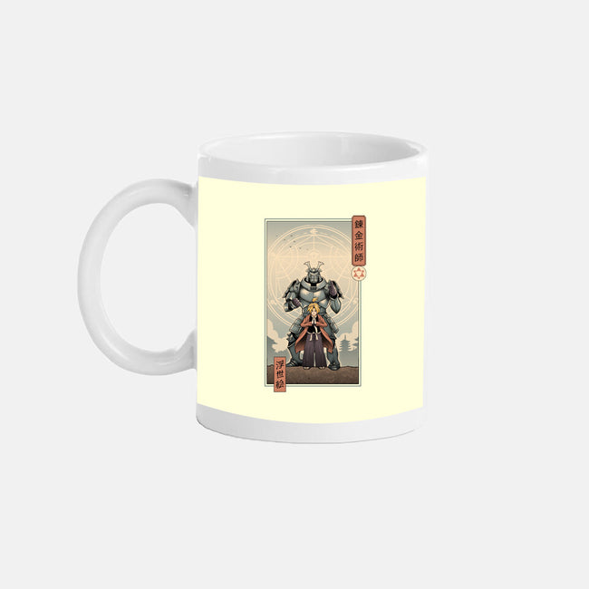 Brother's Ukiyo-e-None-Mug-Drinkware-vp021