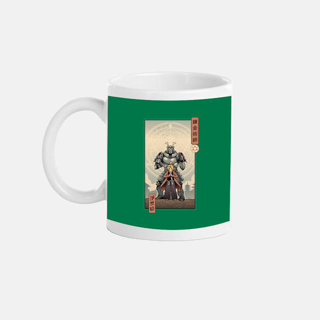 Brother's Ukiyo-e-None-Mug-Drinkware-vp021
