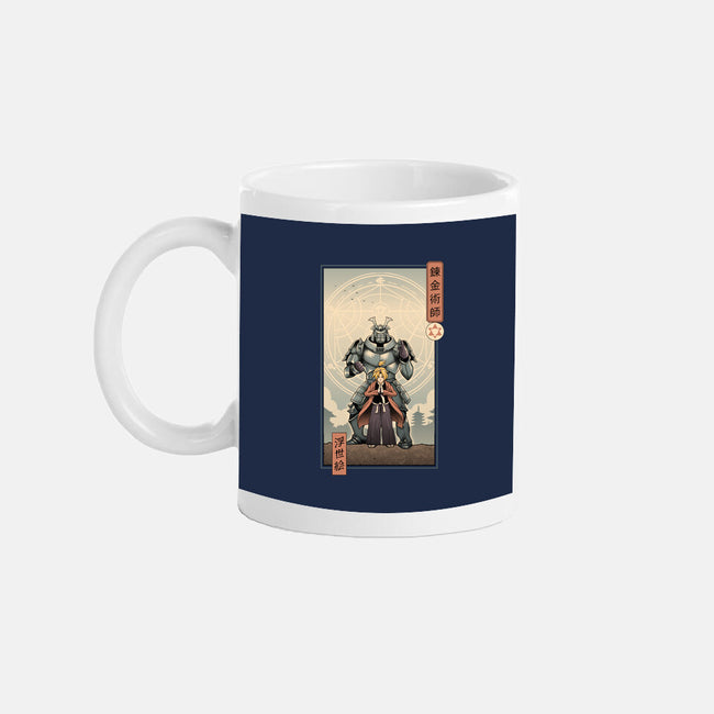 Brother's Ukiyo-e-None-Mug-Drinkware-vp021