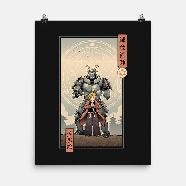 Brother's Ukiyo-e-None-Matte-Poster-vp021