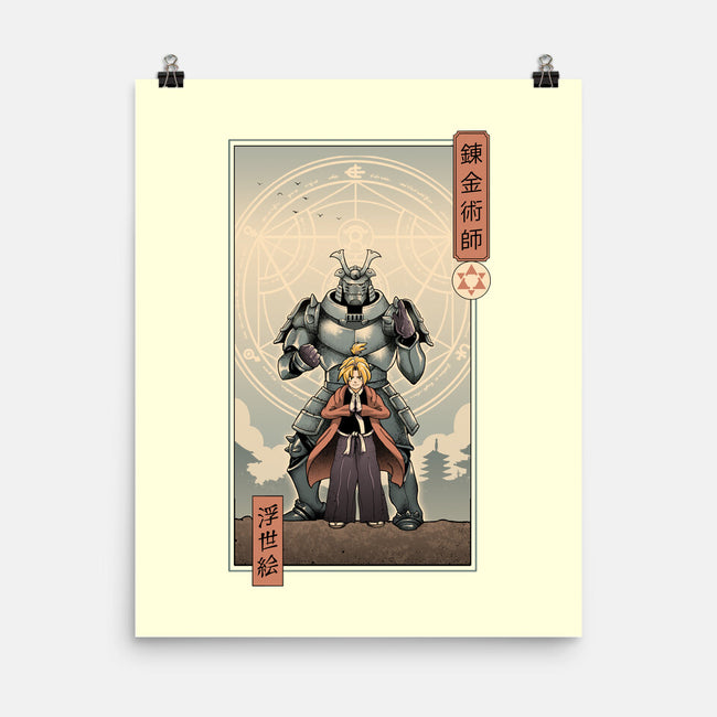 Brother's Ukiyo-e-None-Matte-Poster-vp021