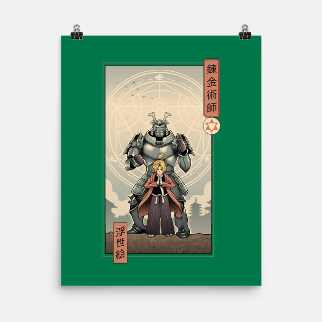 Brother's Ukiyo-e-None-Matte-Poster-vp021