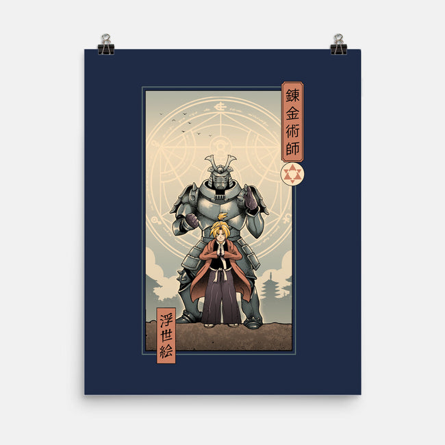 Brother's Ukiyo-e-None-Matte-Poster-vp021