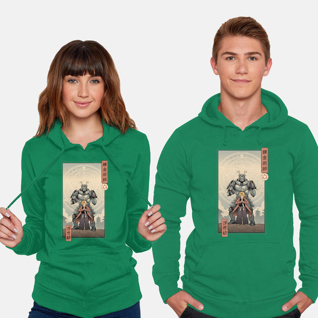Brother's Ukiyo-e-Unisex-Pullover-Sweatshirt-vp021