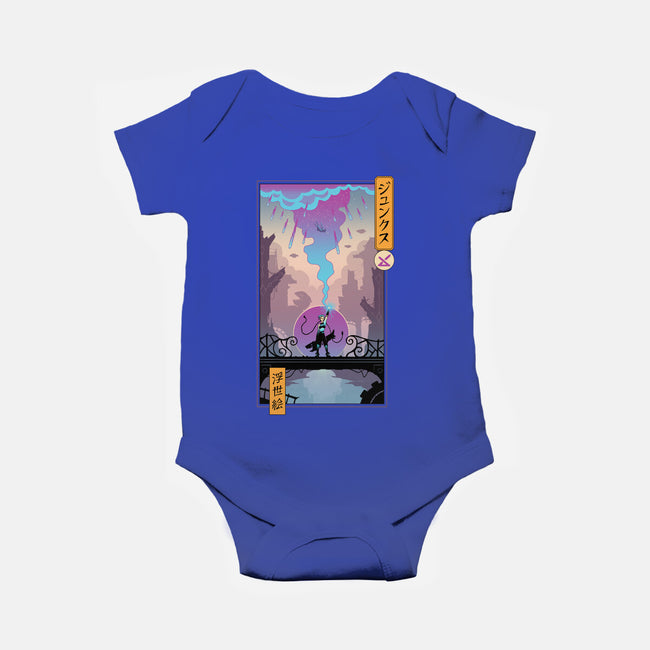 Arcane Ukiyo-e-Baby-Basic-Onesie-vp021
