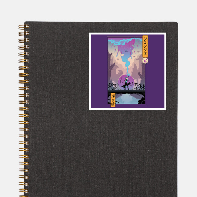 Arcane Ukiyo-e-None-Glossy-Sticker-vp021