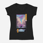 Arcane Ukiyo-e-Womens-V-Neck-Tee-vp021