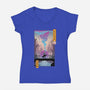 Arcane Ukiyo-e-Womens-V-Neck-Tee-vp021