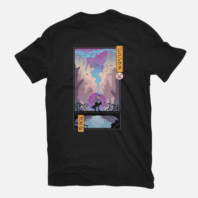 Arcane Ukiyo-e-Womens-Fitted-Tee-vp021