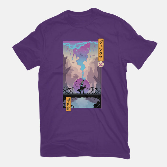 Arcane Ukiyo-e-Womens-Fitted-Tee-vp021