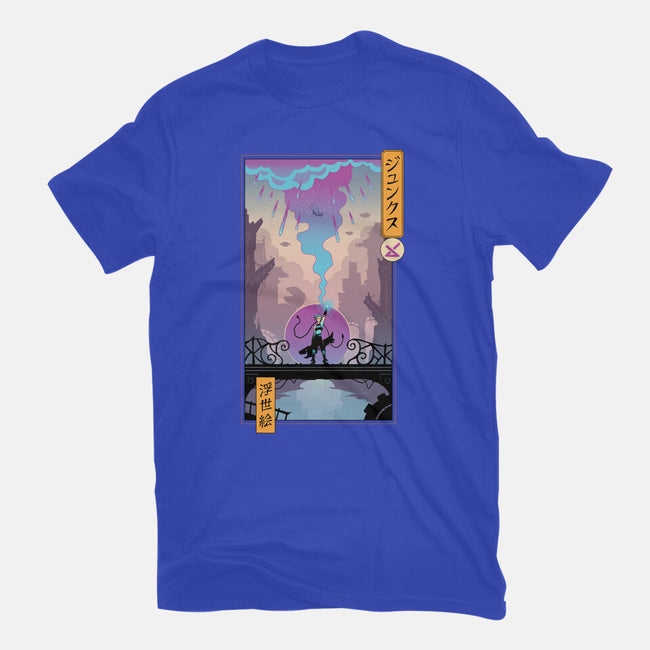 Arcane Ukiyo-e-Womens-Fitted-Tee-vp021