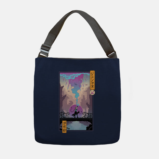 Arcane Ukiyo-e-None-Adjustable Tote-Bag-vp021