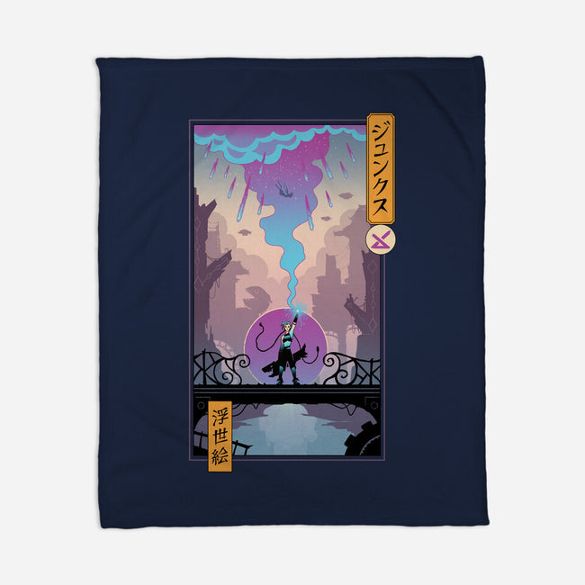 Arcane Ukiyo-e-None-Fleece-Blanket-vp021