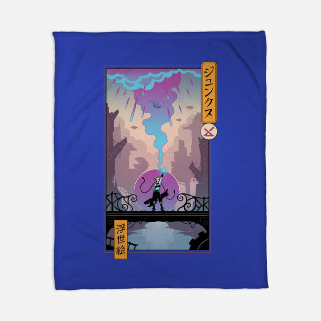 Arcane Ukiyo-e-None-Fleece-Blanket-vp021