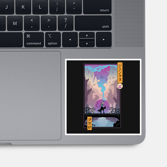 Arcane Ukiyo-e-None-Glossy-Sticker-vp021