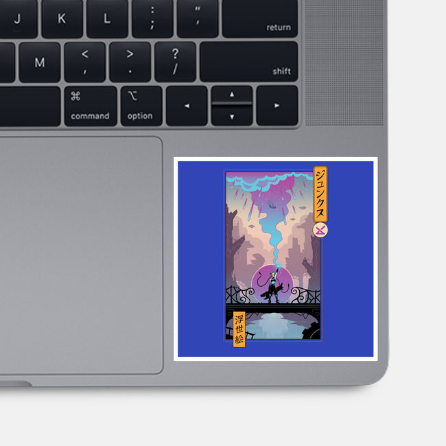 Arcane Ukiyo-e-None-Glossy-Sticker-vp021