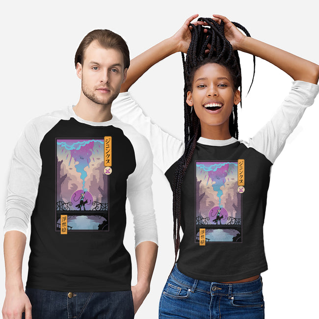 Arcane Ukiyo-e-Unisex-Baseball-Tee-vp021