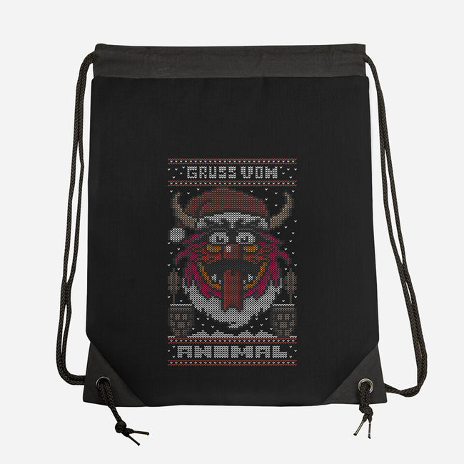 Gruss Vom Animal-None-Drawstring-Bag-jrberger
