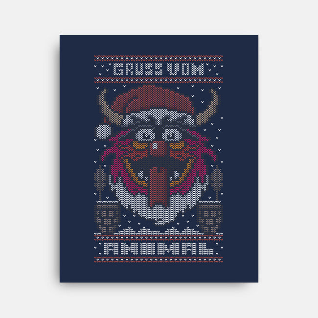 Gruss Vom Animal-None-Stretched-Canvas-jrberger