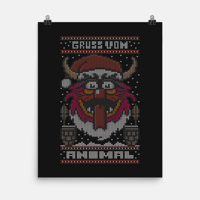 Gruss Vom Animal-None-Matte-Poster-jrberger
