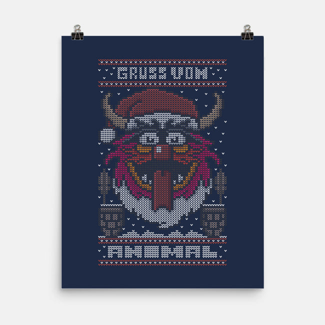 Gruss Vom Animal-None-Matte-Poster-jrberger