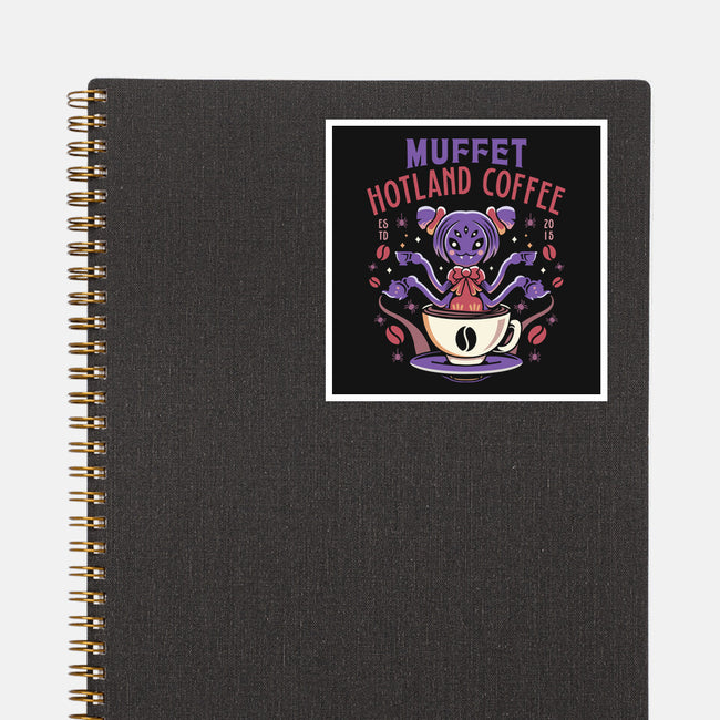 Muffet Hotland Coffee-None-Glossy-Sticker-LAGELANTEE