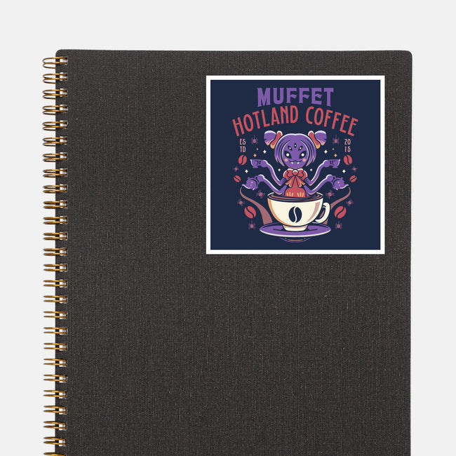 Muffet Hotland Coffee-None-Glossy-Sticker-LAGELANTEE