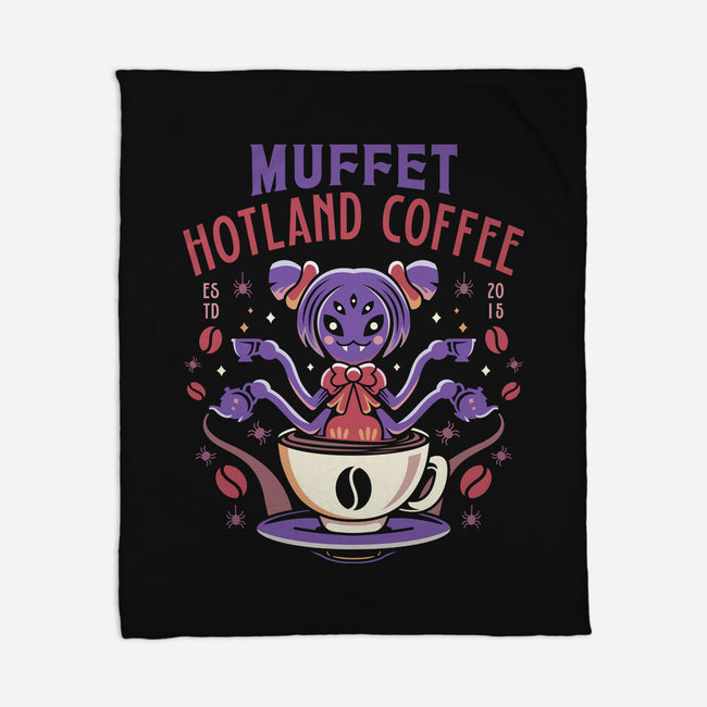Muffet Hotland Coffee-None-Fleece-Blanket-LAGELANTEE