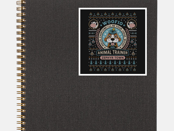 Woofio Zephyr Town Ugly Sweater