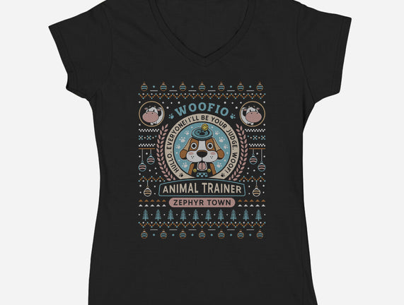 Woofio Zephyr Town Ugly Sweater