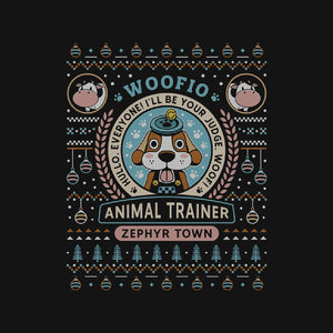 Woofio Zephyr Town Ugly Sweater