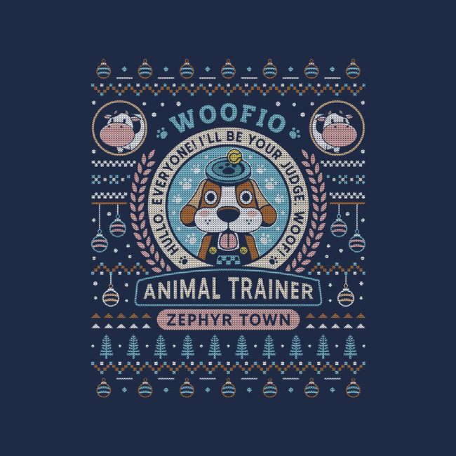 Woofio Zephyr Town Ugly Sweater-Unisex-Crew Neck-Sweatshirt-LAGELANTEE