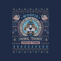 Woofio Zephyr Town Ugly Sweater-Womens-V-Neck-Tee-LAGELANTEE