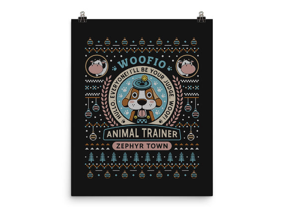 Woofio Zephyr Town Ugly Sweater