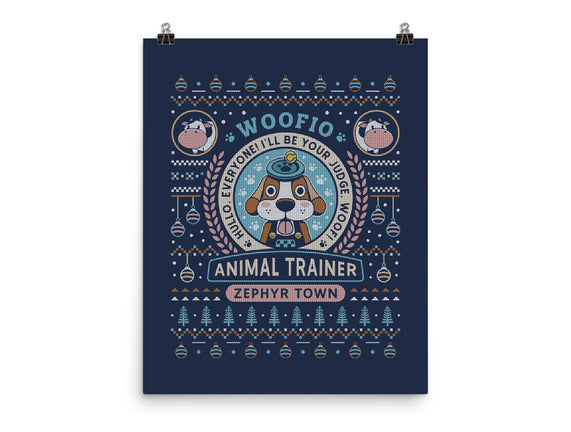 Woofio Zephyr Town Ugly Sweater