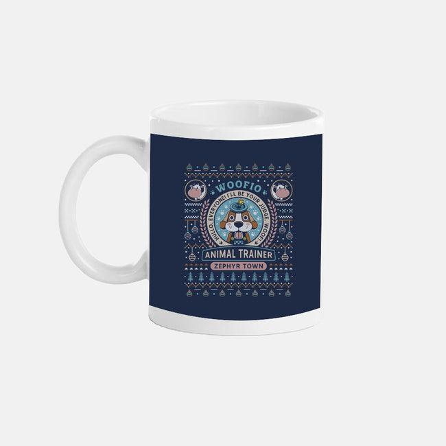 Woofio Zephyr Town Ugly Sweater-None-Mug-Drinkware-LAGELANTEE