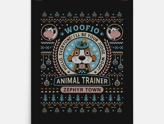 Woofio Zephyr Town Ugly Sweater