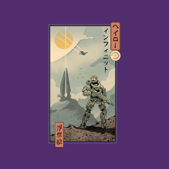 Halo Ukiyo-e-None-Fleece-Blanket-vp021