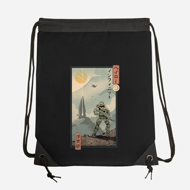 Halo Ukiyo-e-None-Drawstring-Bag-vp021