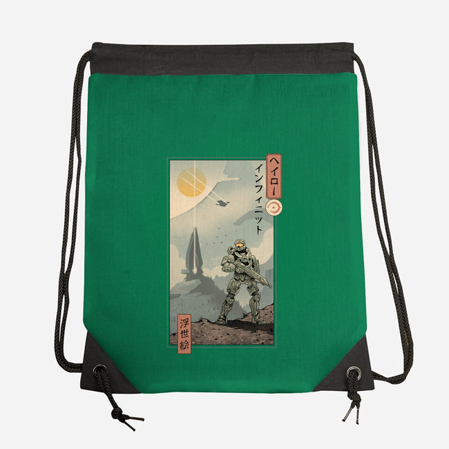 Halo Ukiyo-e-None-Drawstring-Bag-vp021