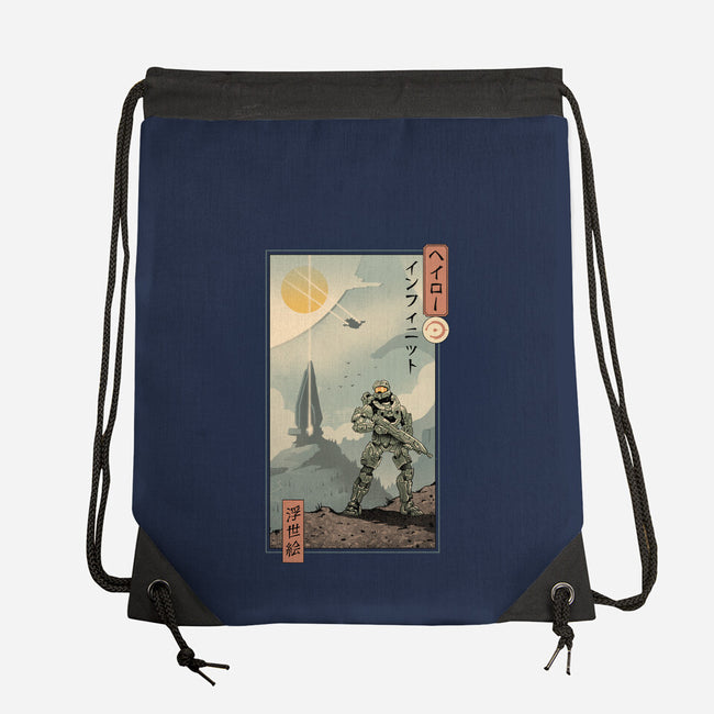 Halo Ukiyo-e-None-Drawstring-Bag-vp021