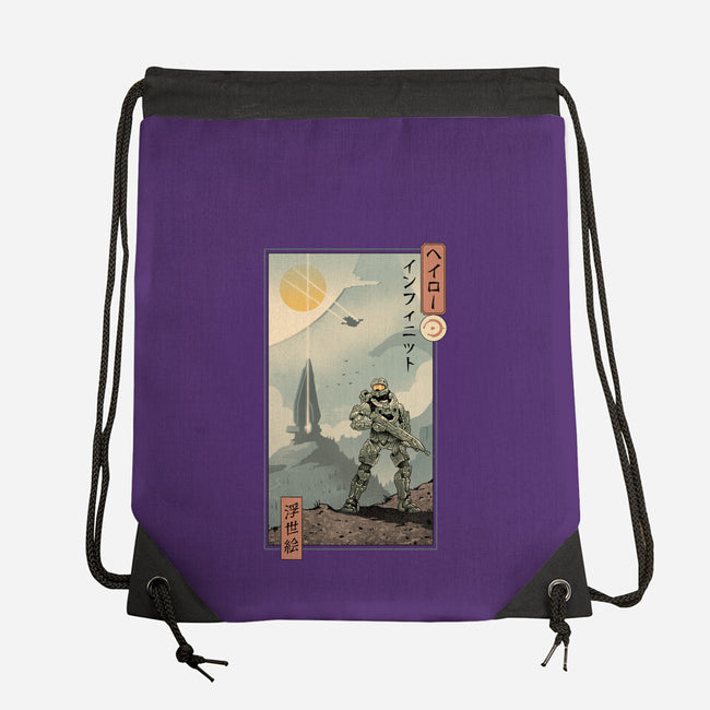 Halo Ukiyo-e-None-Drawstring-Bag-vp021