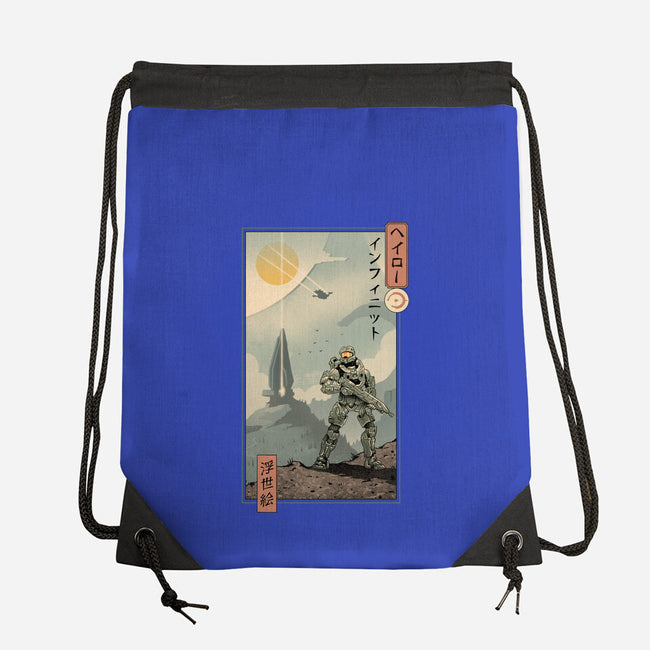 Halo Ukiyo-e-None-Drawstring-Bag-vp021