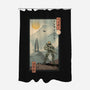 Halo Ukiyo-e-None-Polyester-Shower Curtain-vp021