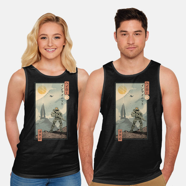 Halo Ukiyo-e-Unisex-Basic-Tank-vp021