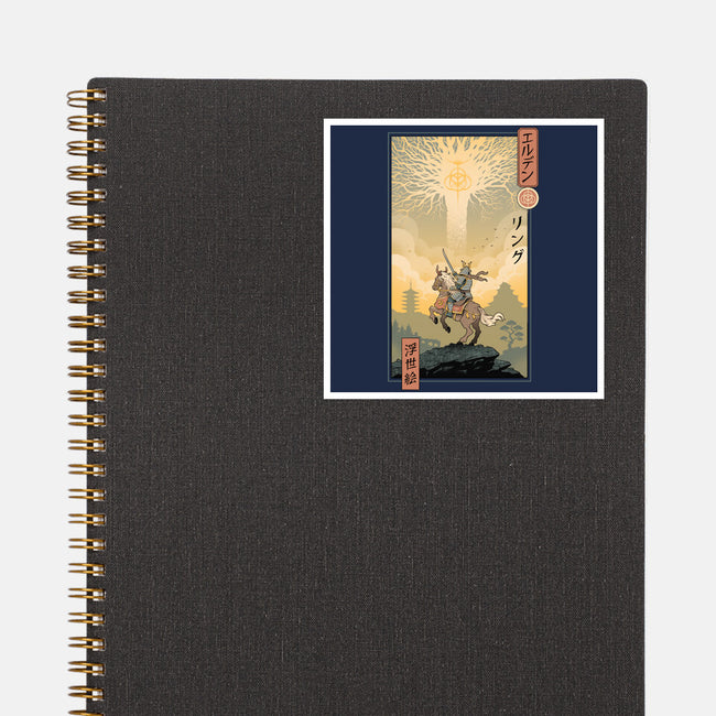 Elder Ring Ukiyo-e-None-Glossy-Sticker-vp021