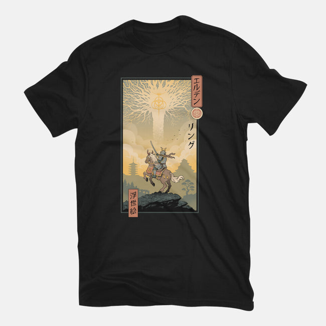 Elder Ring Ukiyo-e-Womens-Fitted-Tee-vp021