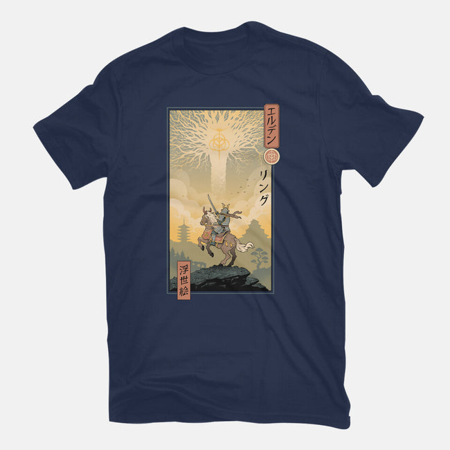Elder Ring Ukiyo-e-Womens-Fitted-Tee-vp021